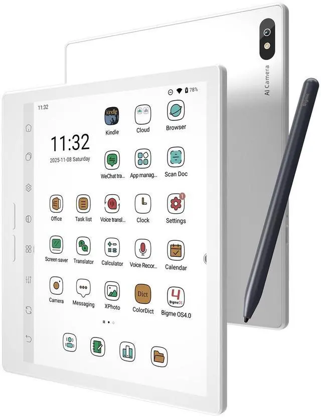 Bigme B7 Pro Color ePaper Tablet , Protable E-ink Tablet ,Ereader
