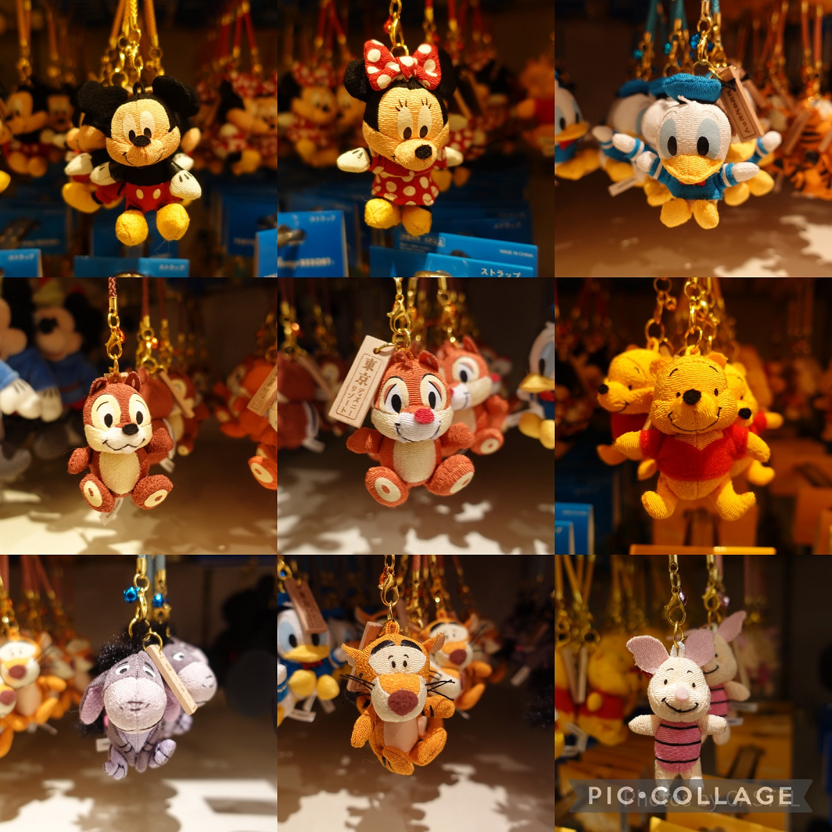 ちりめん風ぬいぐるみストラップ| キャステル | CASTEL ディズニー情報