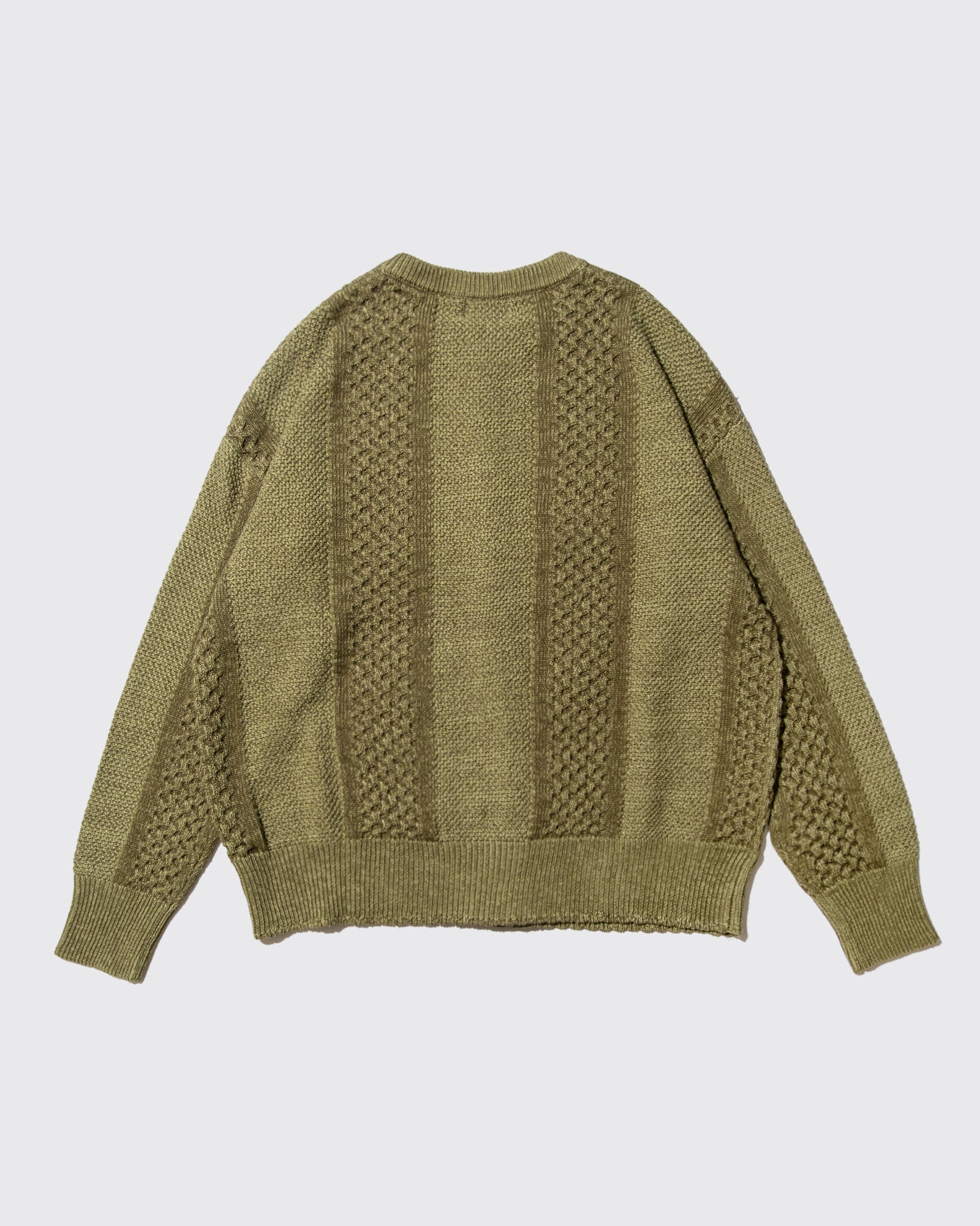 MIX CABLE KNIT ZIP SWEAT – Chocolate Jesus