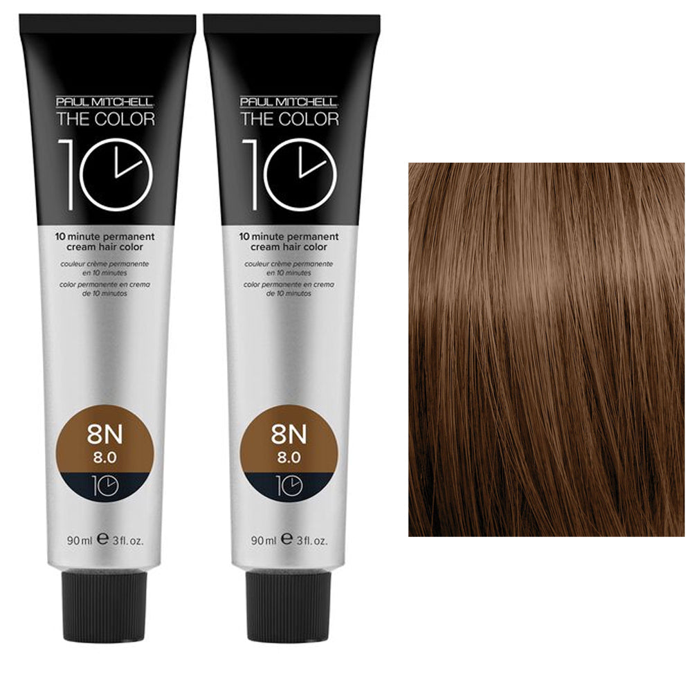 Paul Mitchell The Color 10 Minute Permanent Hair Color Natural Duo Set