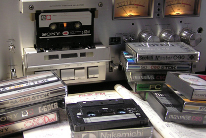懐かしのカセットテープ博物館