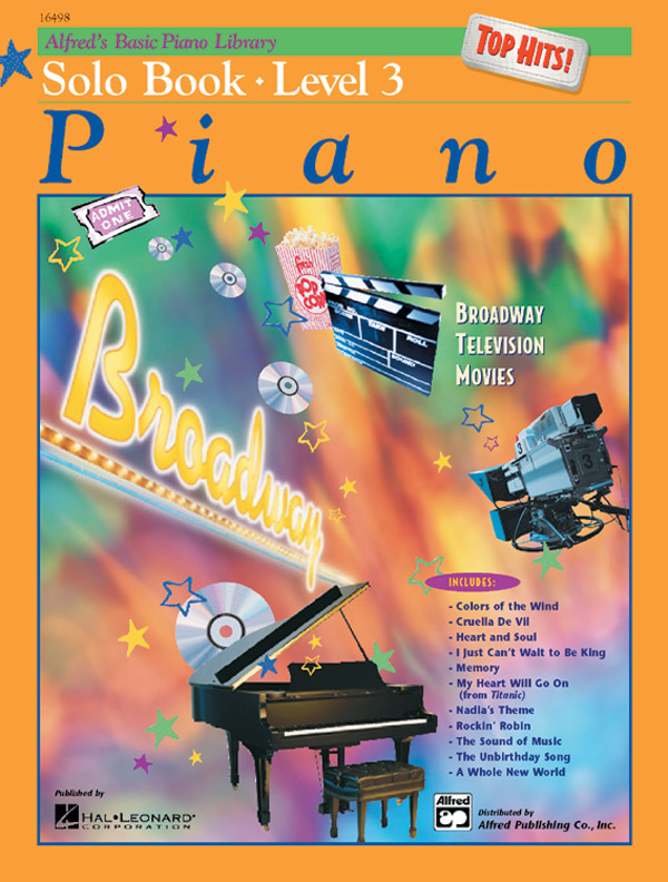 Alfred's Basic Piano Library: Top Hits! Solo Book 3: Piano Book