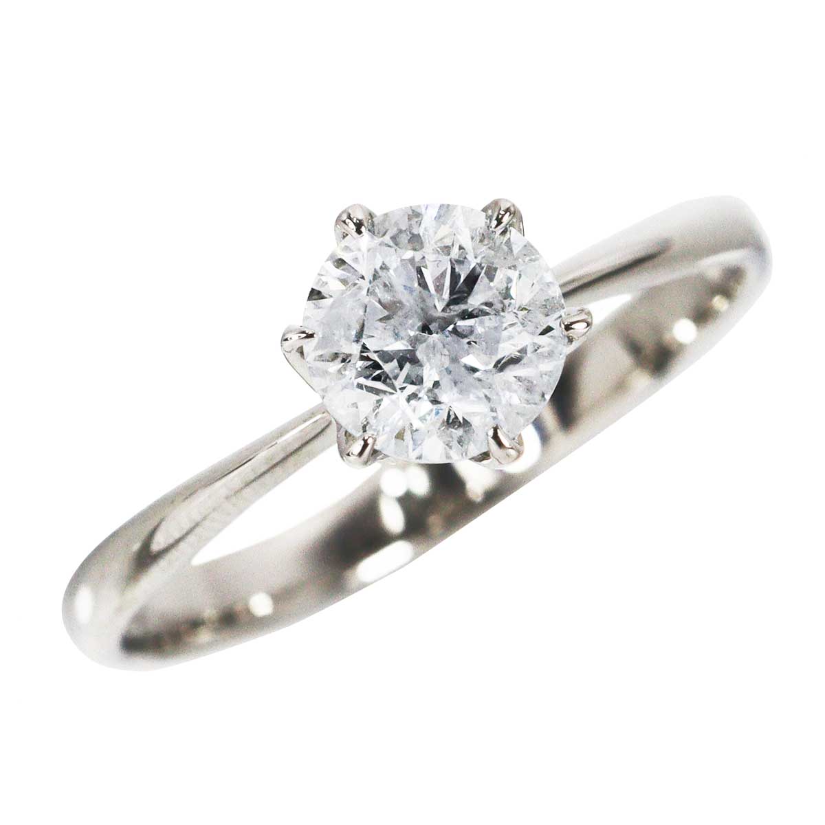 公式】 プラチナ1.3ctダイヤモンドリング(15～22号) (ファッション