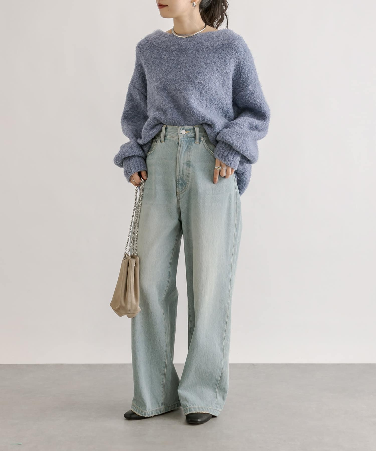 MONN.:.(モン)】ワイドデニム | RIVE DROITE(リヴドロワ)レディース