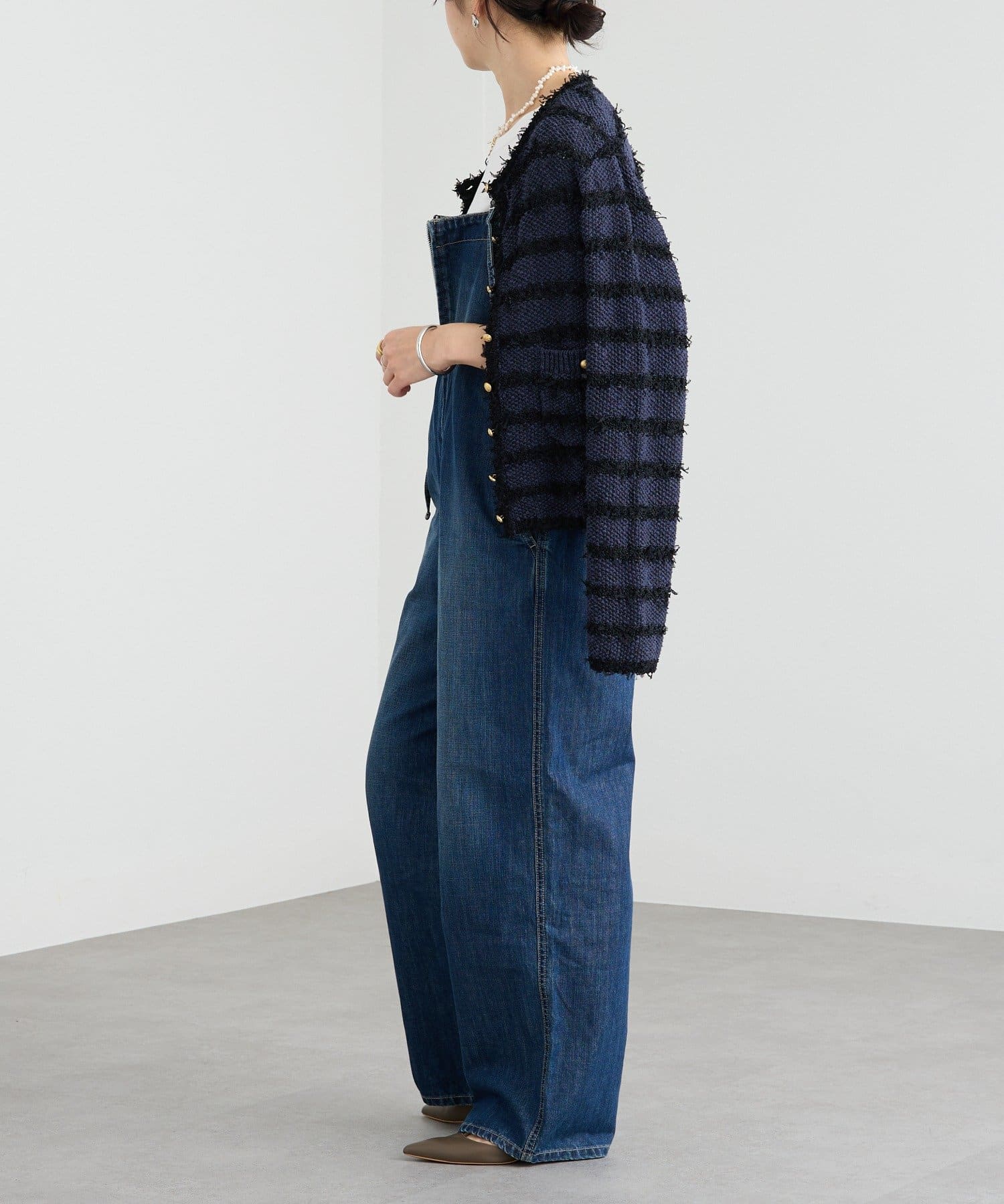 シーズン問わず使える】デニムサロペット | RIVE DROITE(リヴドロワ