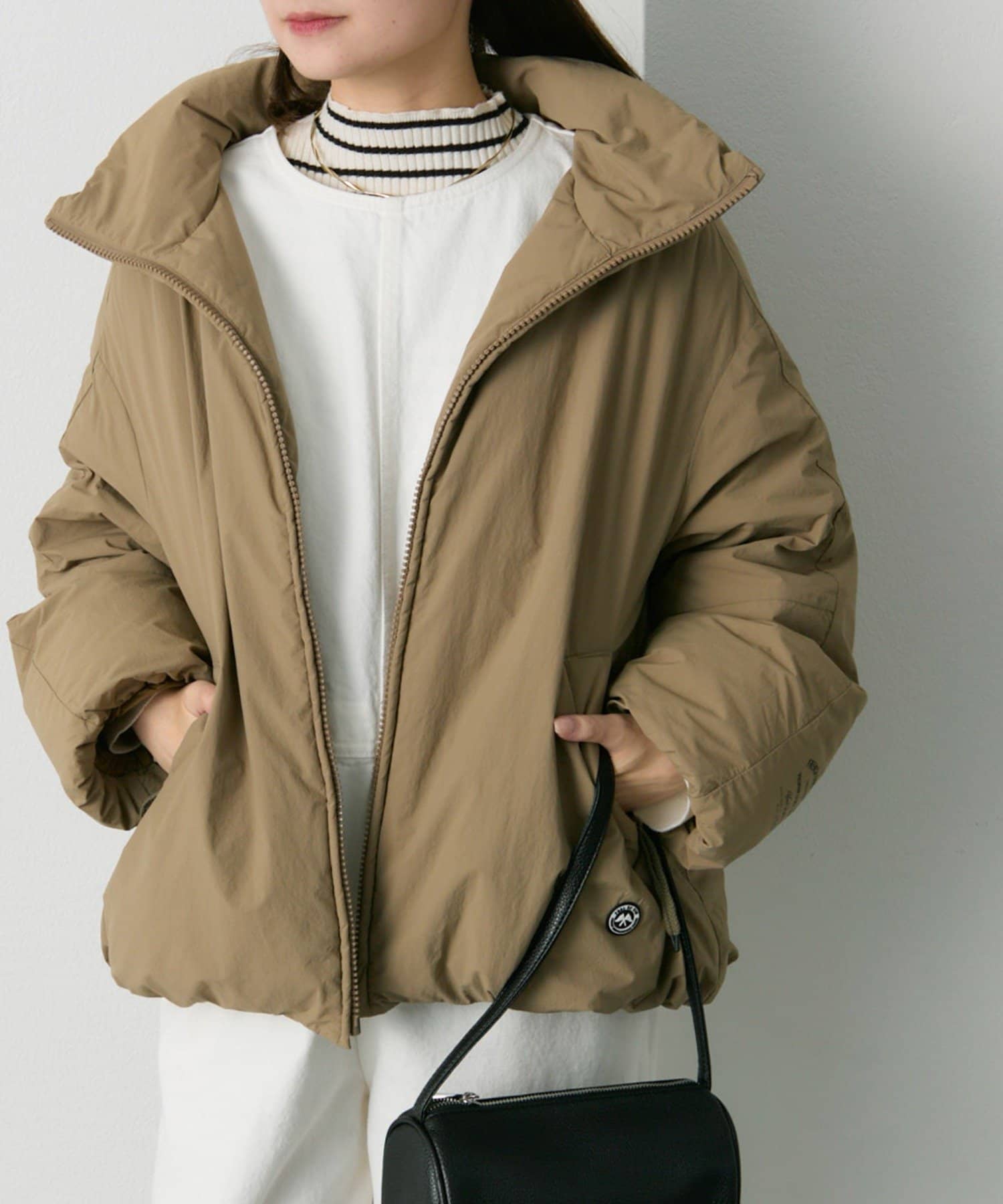 フレンチダックダウンジップアップジャケット | PUAL CE CIN