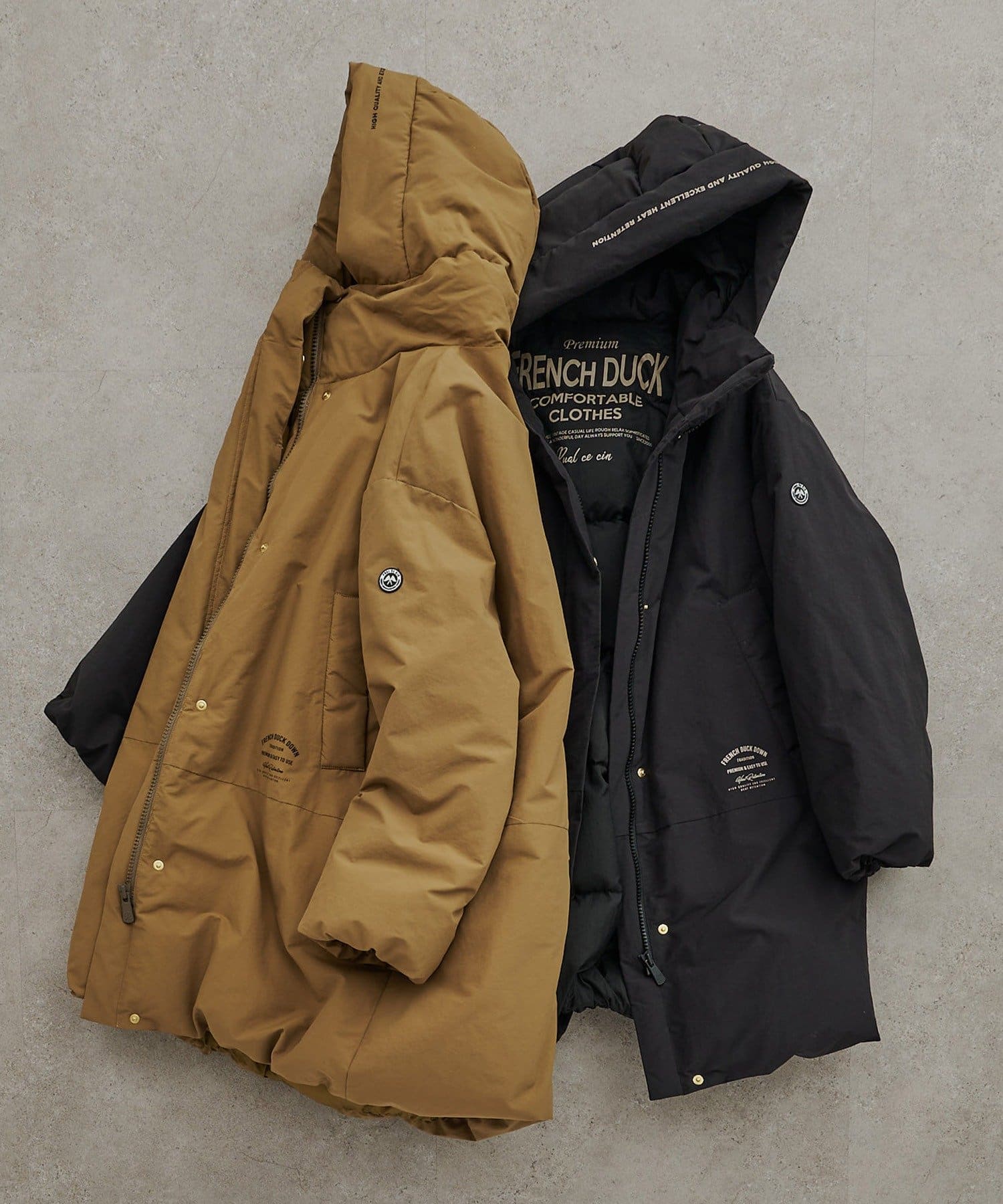 アウター総選挙5位！】フレンチダックダウンモンスターパーカー | PUAL