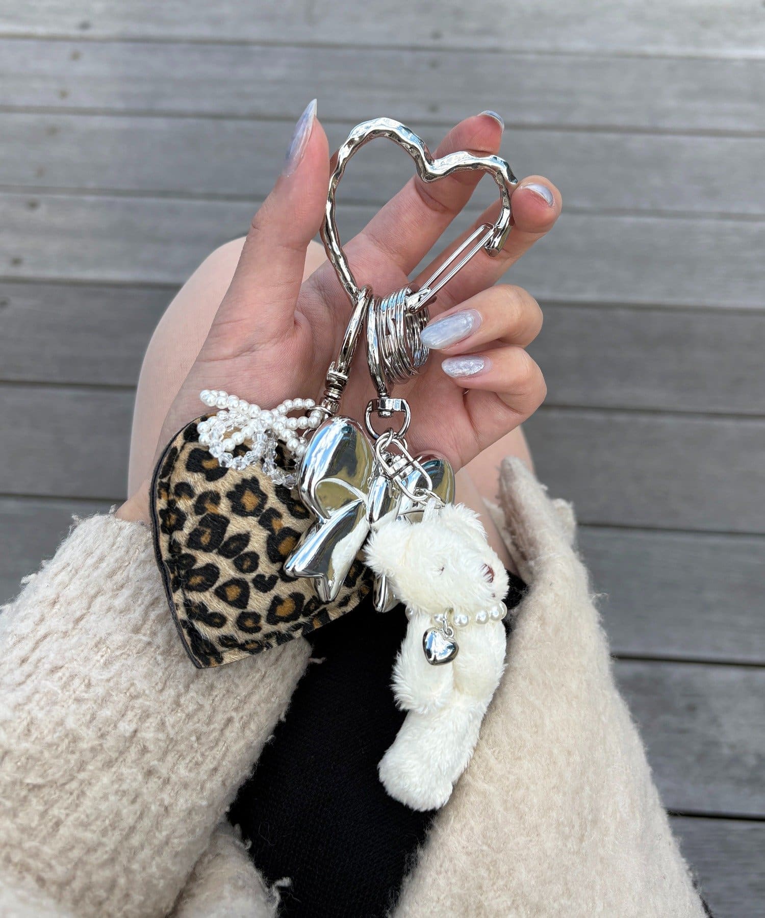 ハートメタルカラビナチャーム | Lattice(ラティス)レディース | PAL