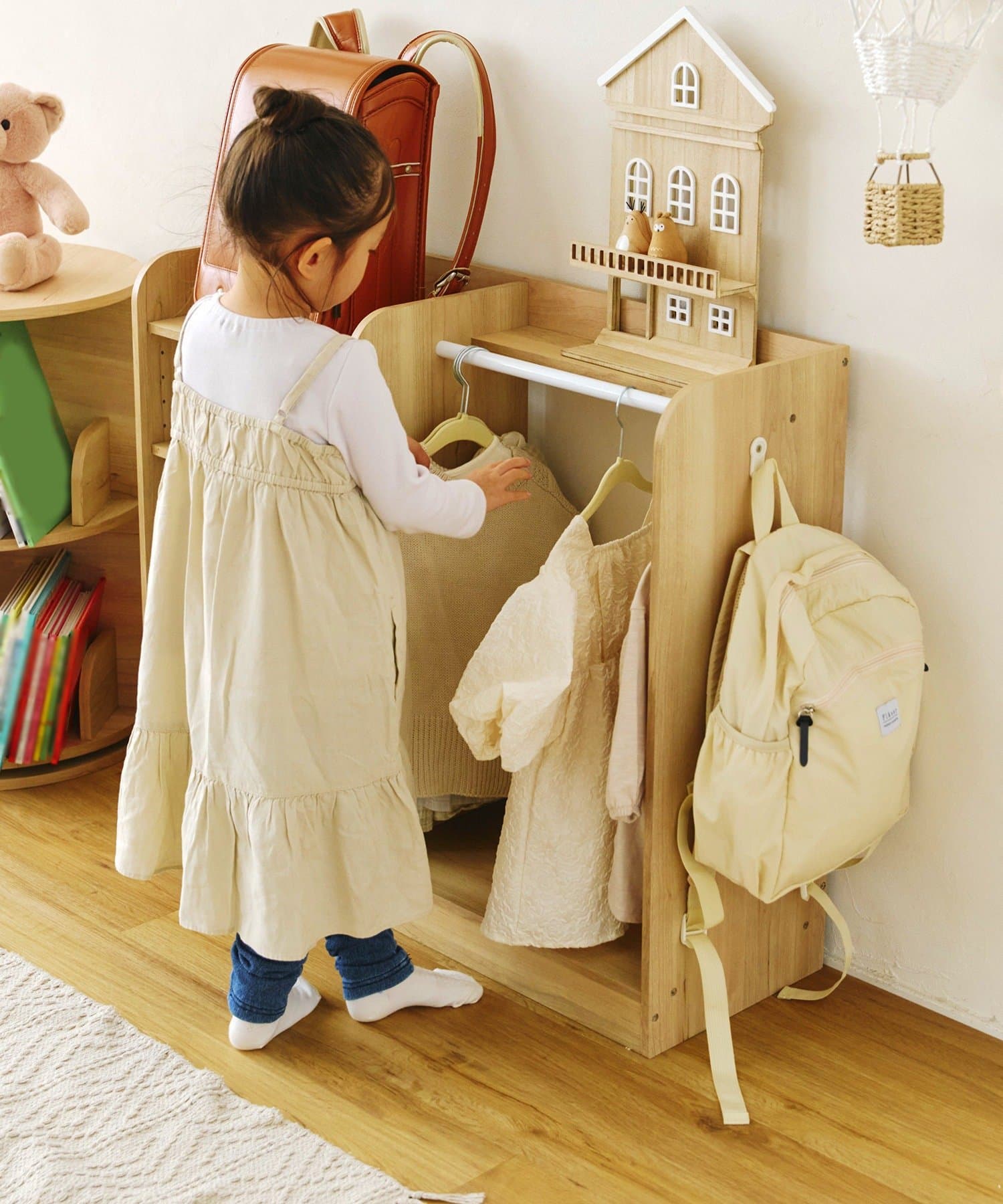 WEB限定再入荷》身支度ラック／こども部屋 | salut!(サリュ)ライフ