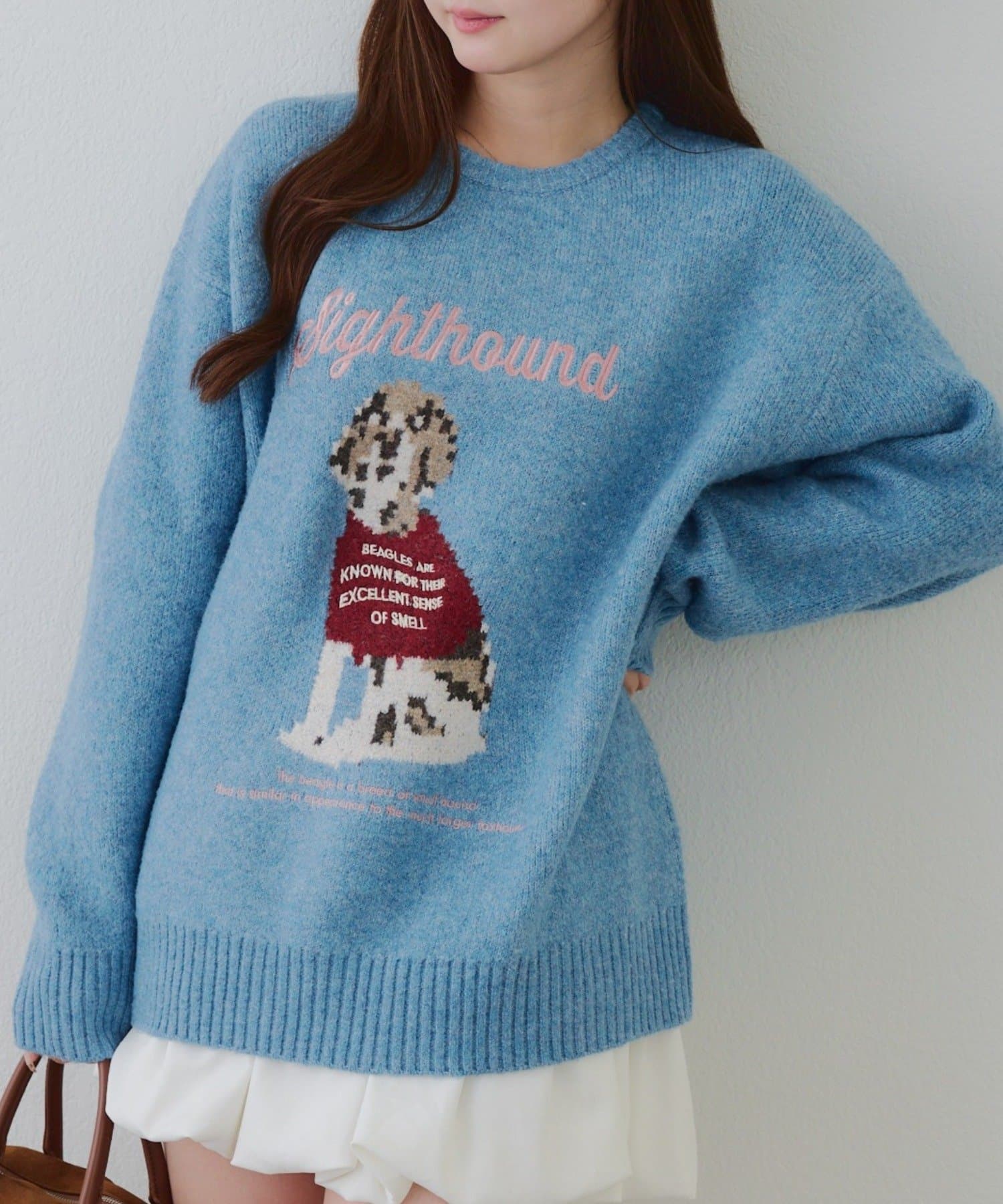 RMAF】Dogニットプルオーバー | NICE CLAUP / OLIVE des OLIVE OUTLET