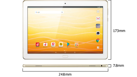 dtab d-01K | PC & タブレット | ファーウェイ・グローバル