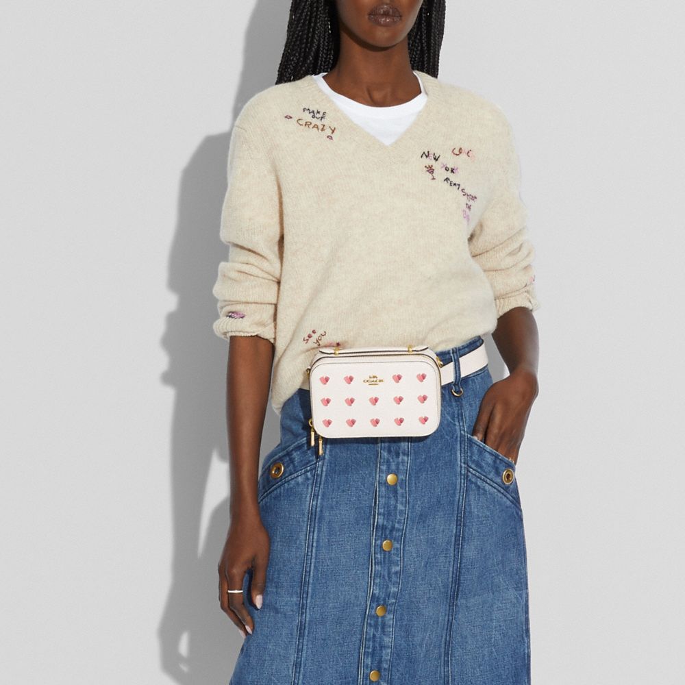 公式】COACH – コーチ | アリー ベルト バッグ ウィズ ハート エン