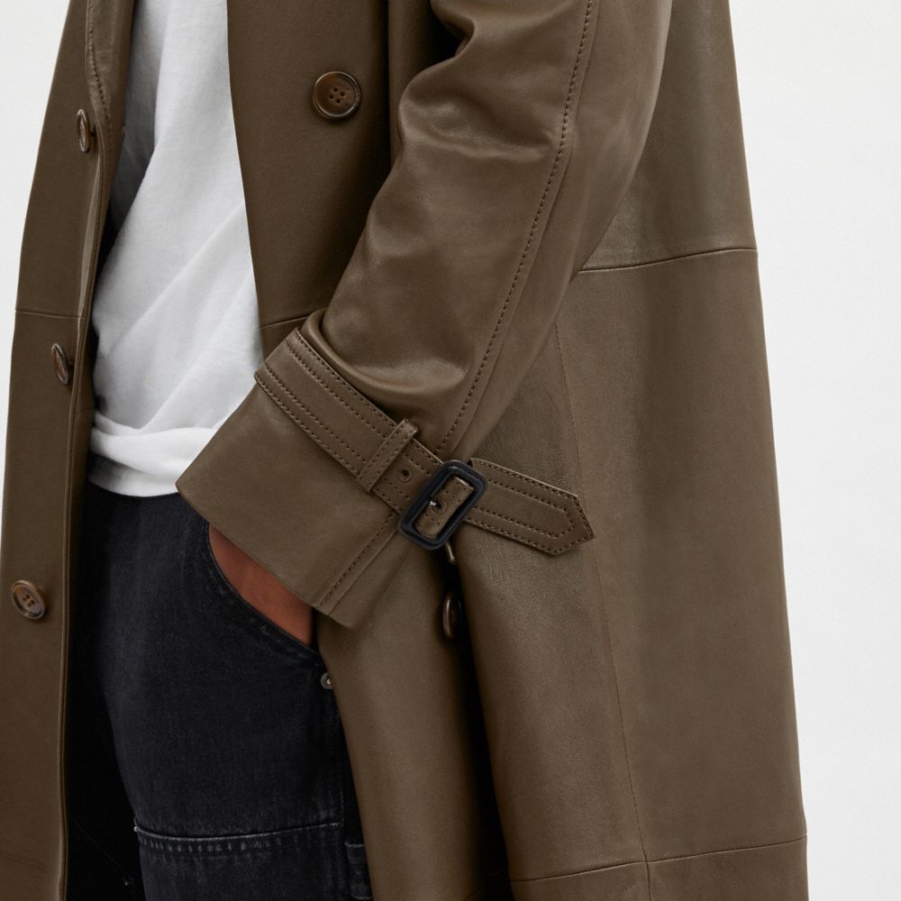 公式】COACH – コーチ | レザー トレンチ コート