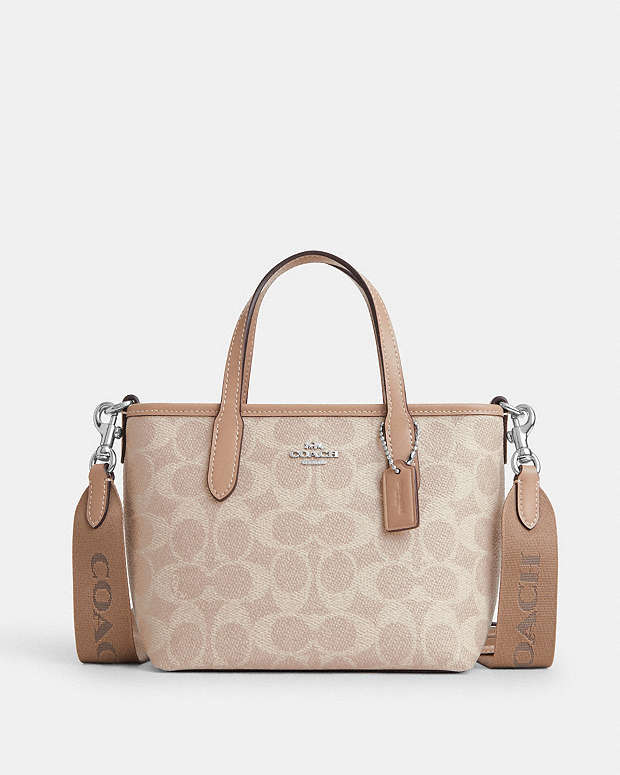 シティ ミニ トート バッグ・シグネチャー キャンバス