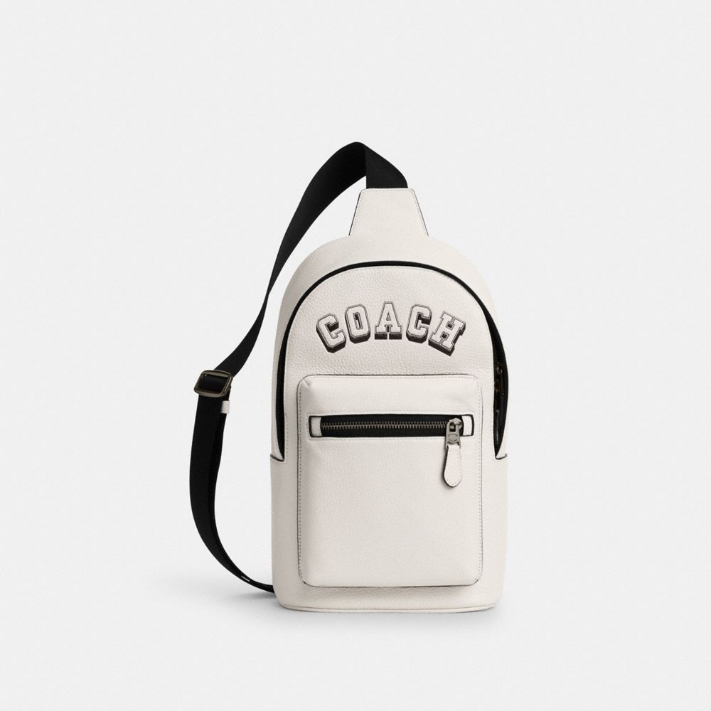 公式】コーチアウトレット | ウエスト パック・ヴァーシティ モチーフ