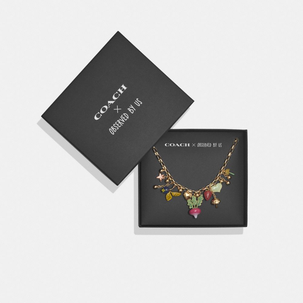 公式】COACH – コーチ | 【COACH X OBSERVED BY US】チャーム ネックレス