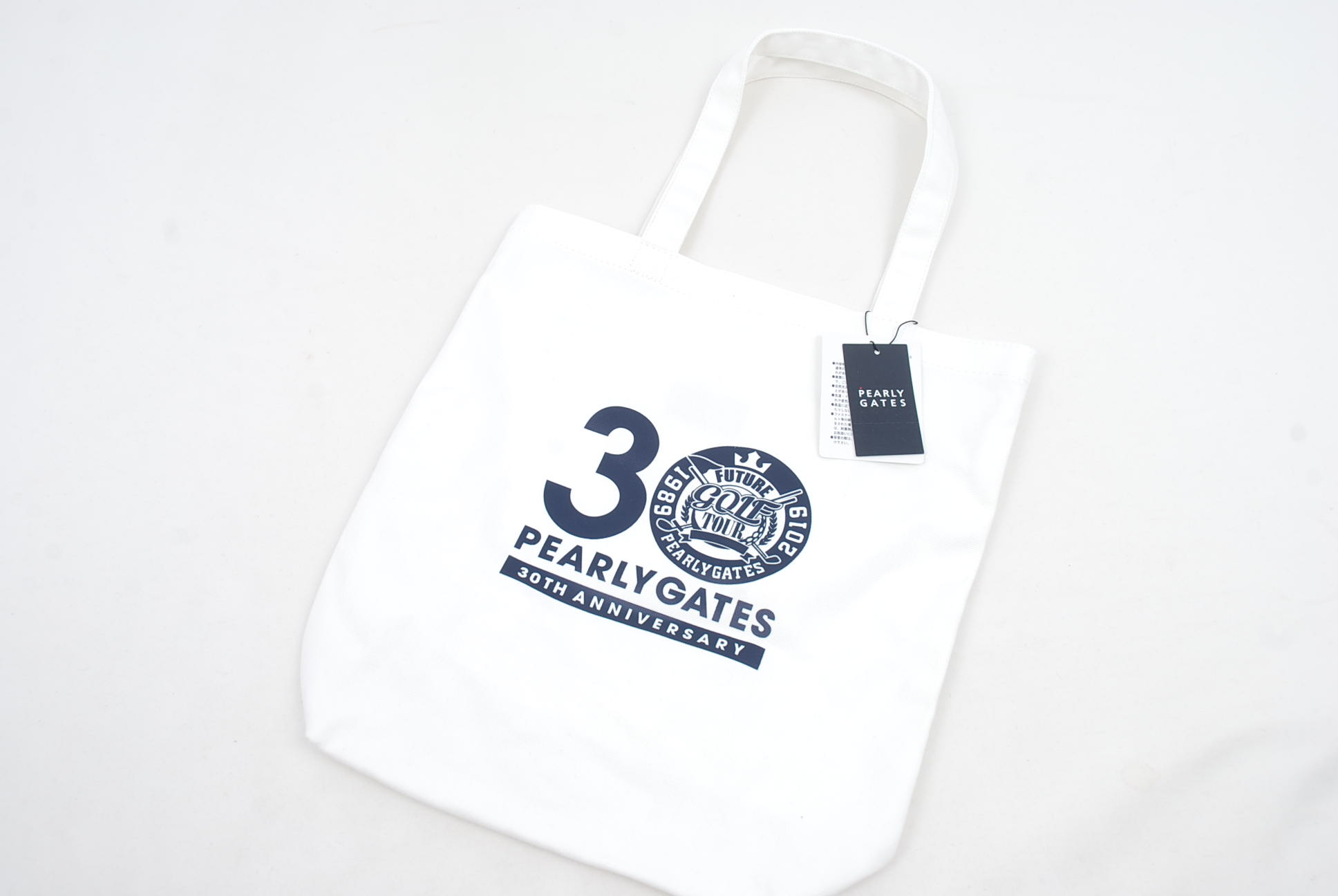 パーリーゲイツ ショルダー トートバッグ ゴルフバッグ ホワイト