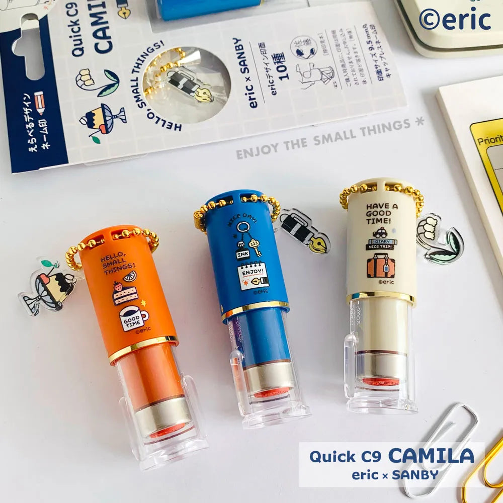ネーム印 クイックC9 Camila eric トリップ(メールオーダー)｜サンビー