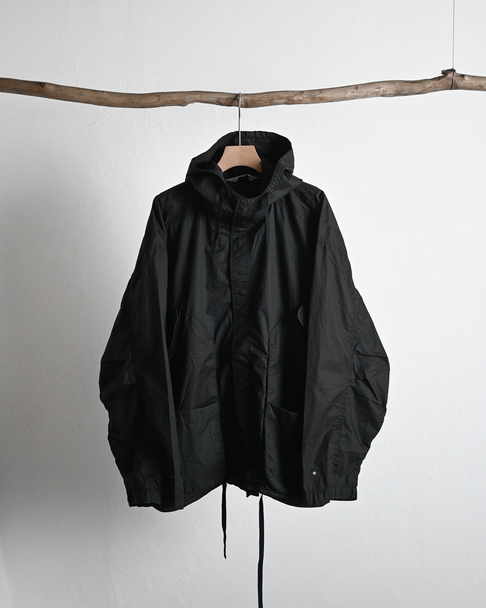 ANCELLM - HOODED FIELD SHIRT JACKET | COELACANTH アンセルム 正規