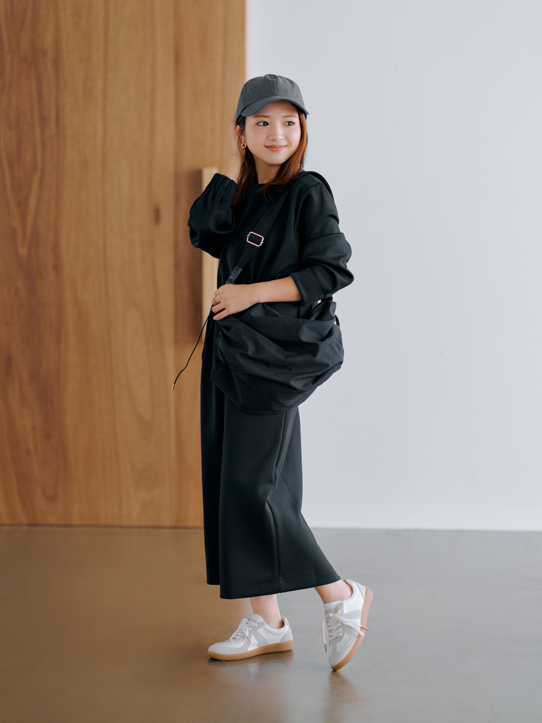 ドロストデザインダンボールワンピース-short & regular | 小柄・低