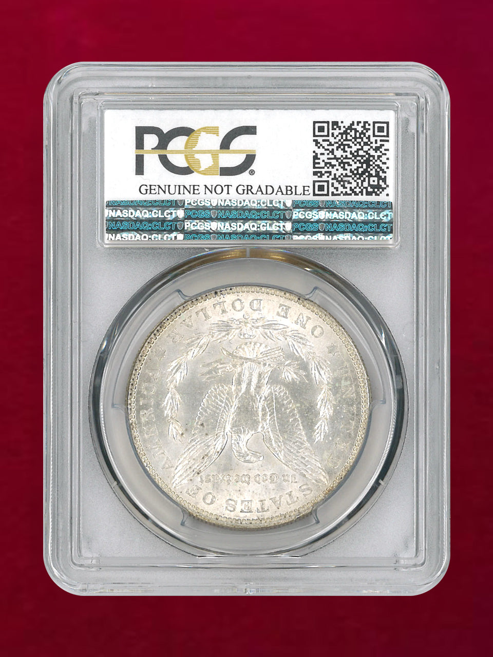 アメリカ】1ドル 銀貨 モルガンダラー 1902O PCGS Genuine Cleaned-UNC