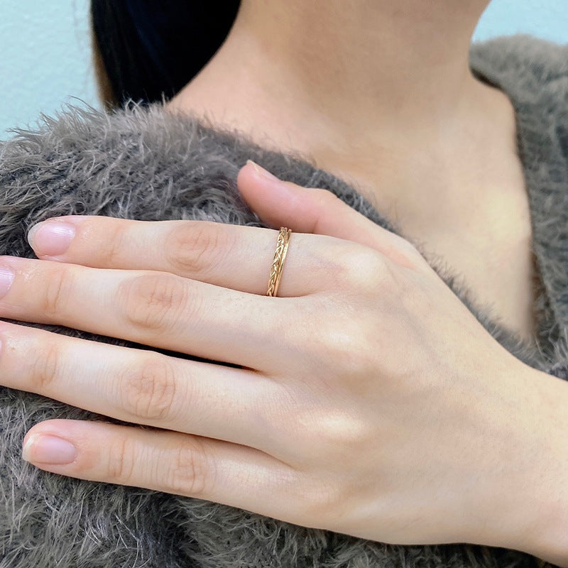 K10YG スキニー リング– COLETTE GIFT