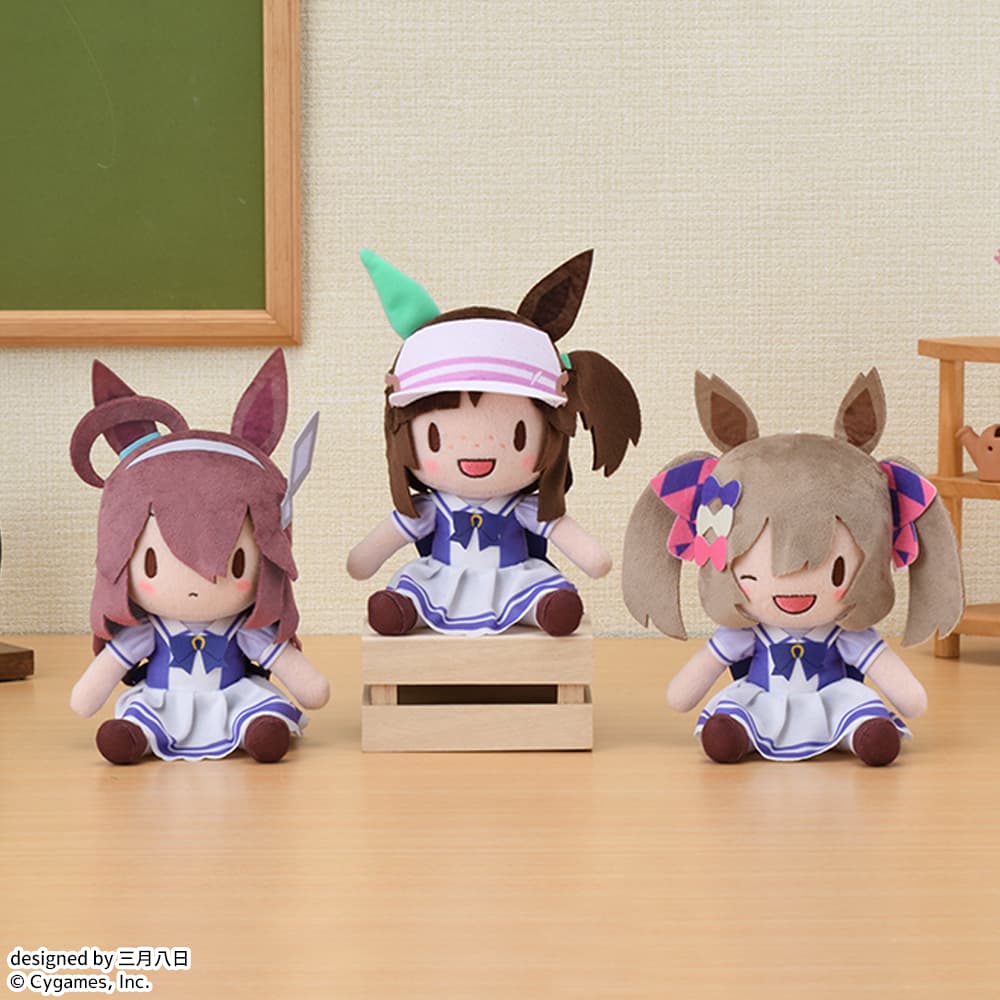 ウマ娘 × セガプライズ「ふわぷち ぬいぐるみ」 6月14日より順次出走!