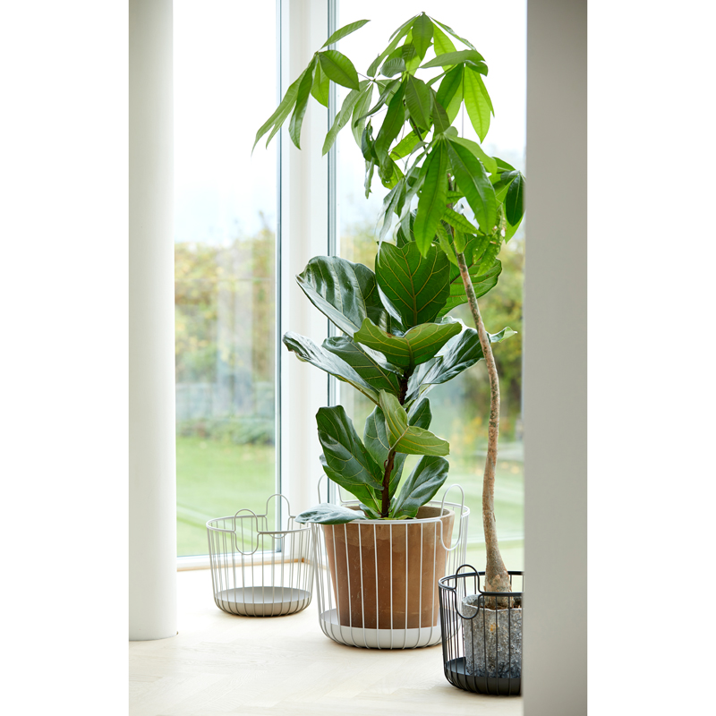 zone denmark（ゾーンデンマーク）イヌ バスケット L ブラック｜収納