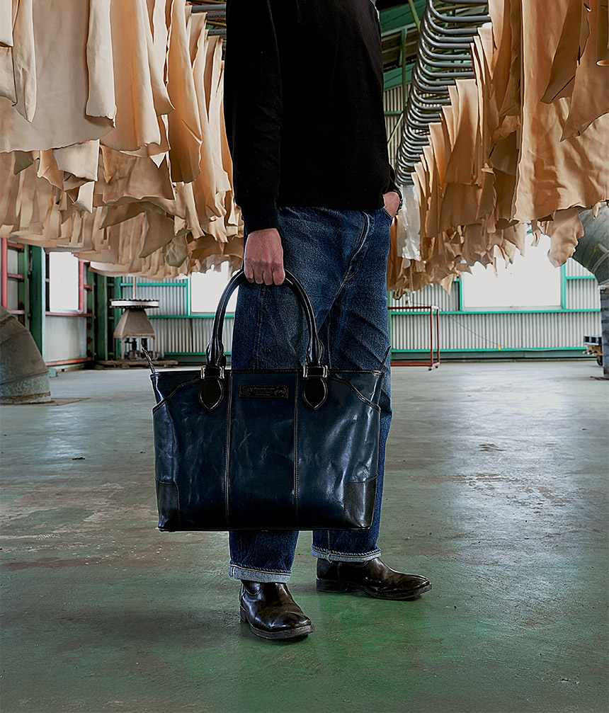 Wide Tote Bag -DWIGHT-｜THE WARMTHCRAFTS-MANUFACTURE