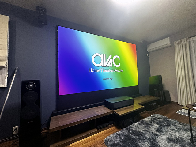 120インチ 5.1.4ch ATMOSシアター（新築・専用室） – 株式会社アバック