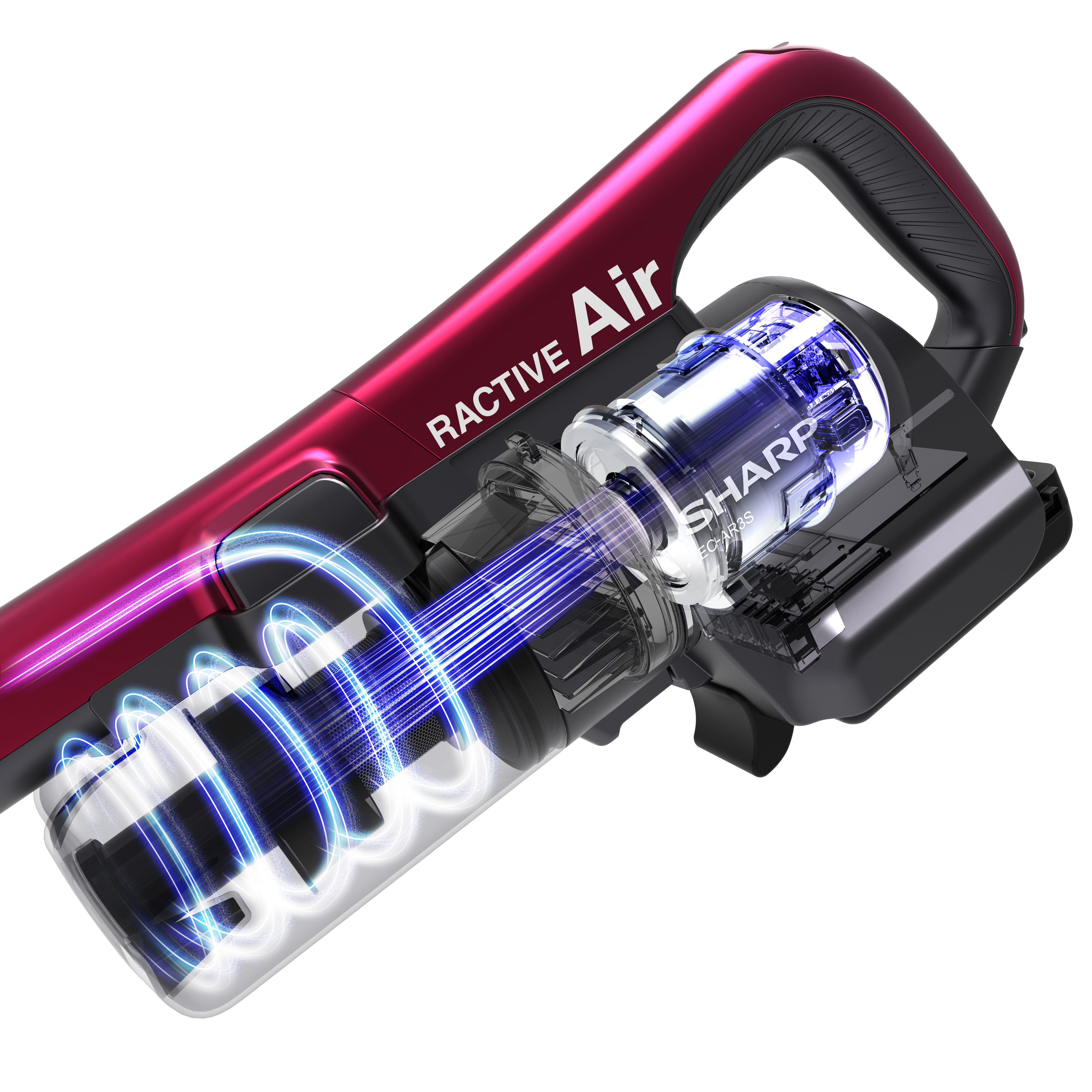 SHARP EC-AR3S-P 充電式掃除機 ピンク SHARP（シャープ） コードレス スティック クリーナー EC-AR3S-P