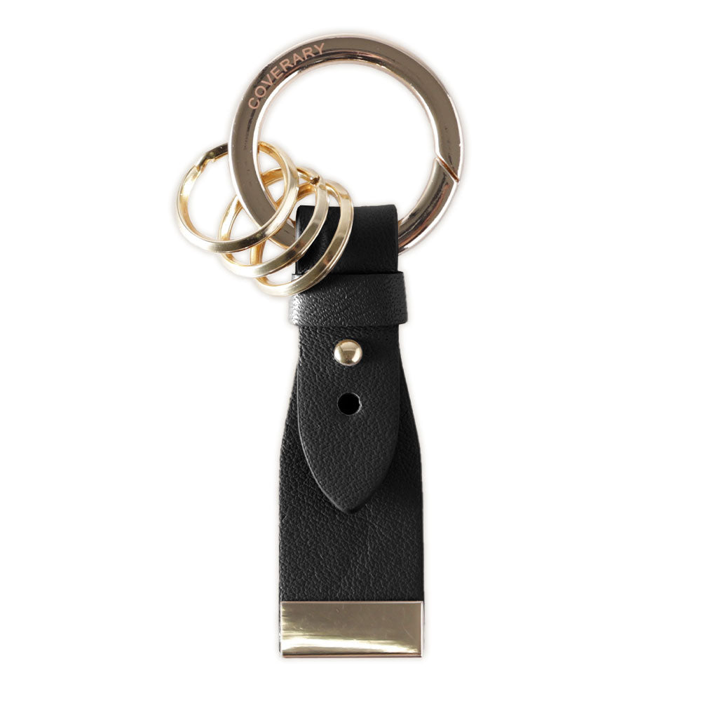 本革 レザー カラビナ キーリング – COVERARY
