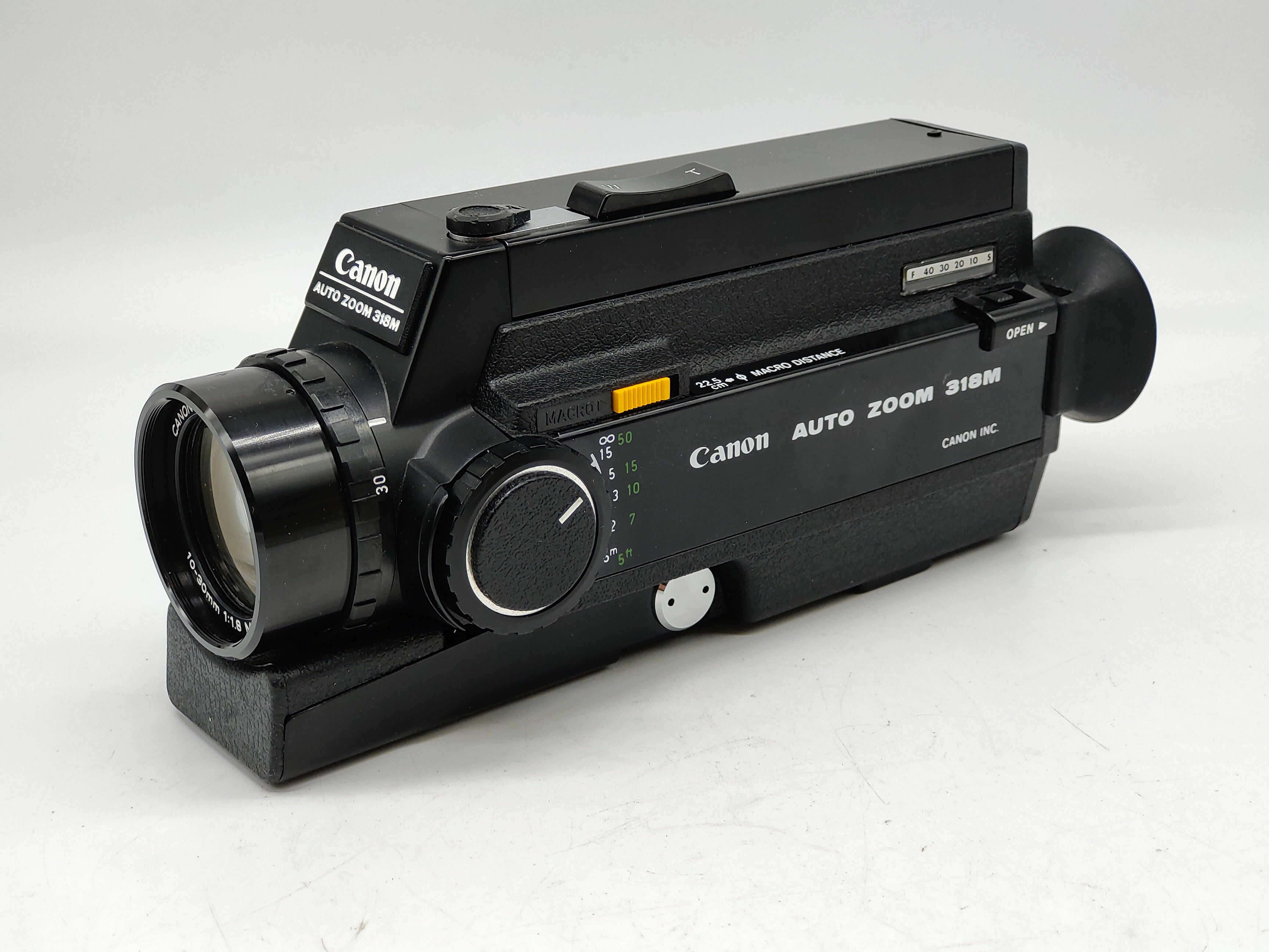 Canon Auto Zoom 318M Super-8 camera with original box | Classic