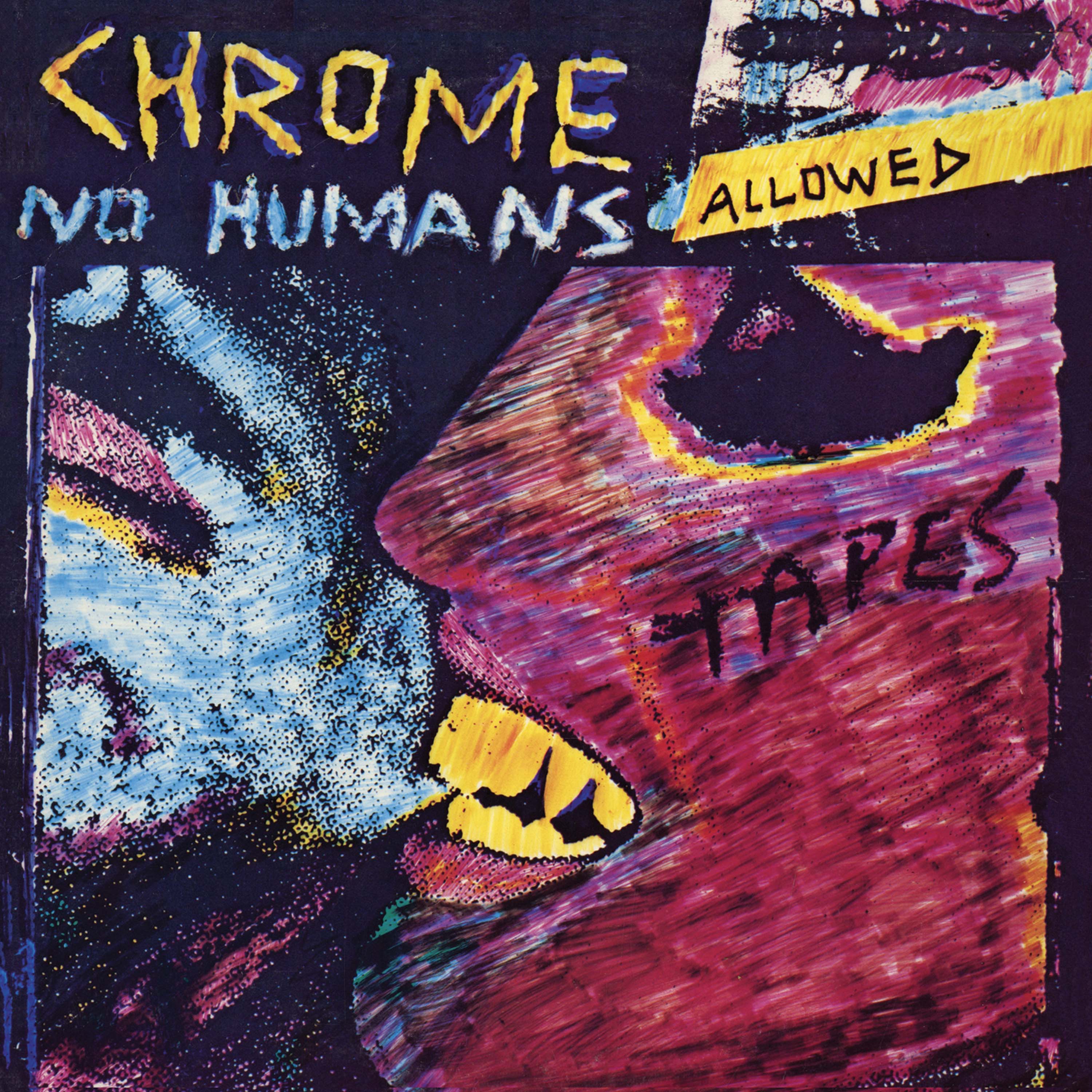 Chrome - No Humans Allowed (Purple-Clear Splatter Vinyl