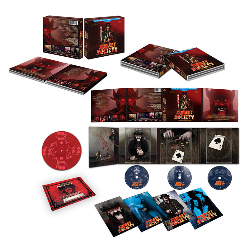 Sunset Society - Limited Deluxe Edition (CD + DVD + Blu-Ray + 7