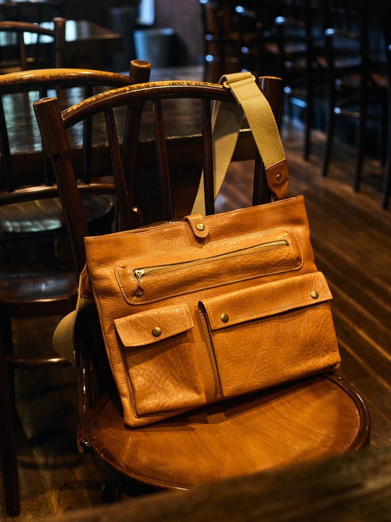 天野宝国 x 2nd ヌメレザートートバッグ – CLUB 2nd