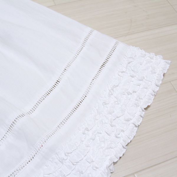 白コットンレーススカート - ピンクハウス通販｜リサイクルブティック