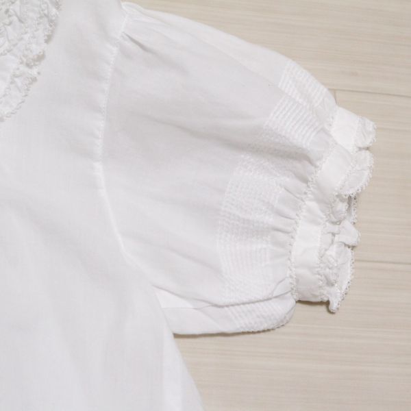 白リバイバルブラウス - ピンクハウス通販｜リサイクルブティックClub