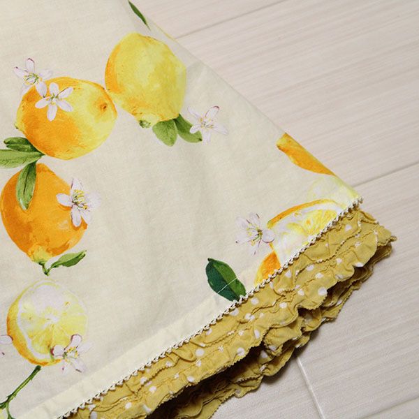 黄レモン&水玉プリントリバーシブルスカート - ピンクハウス通販