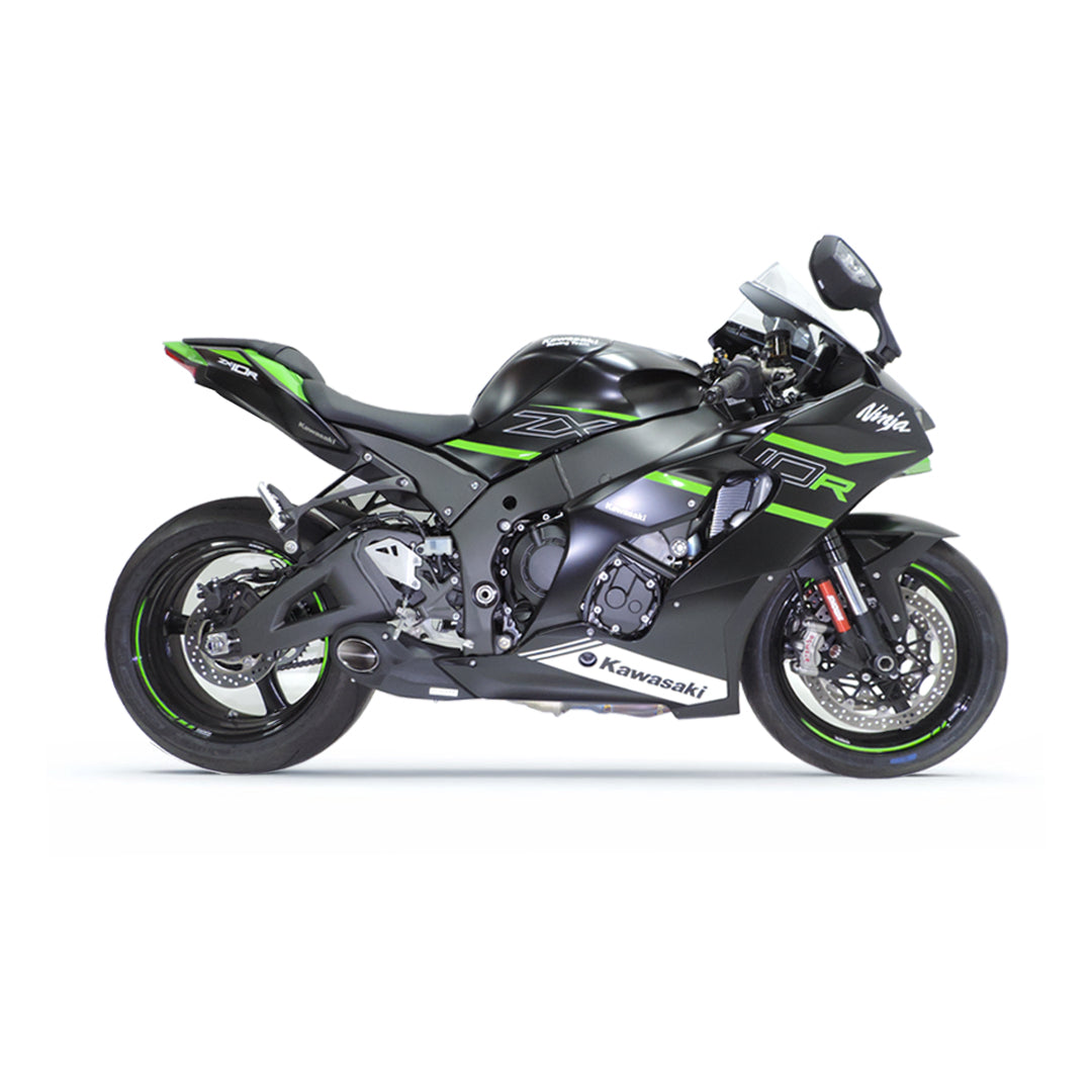 2021-on Kawasaki Ninja ZX-10R / RR CS Racing De-cat Slip-on