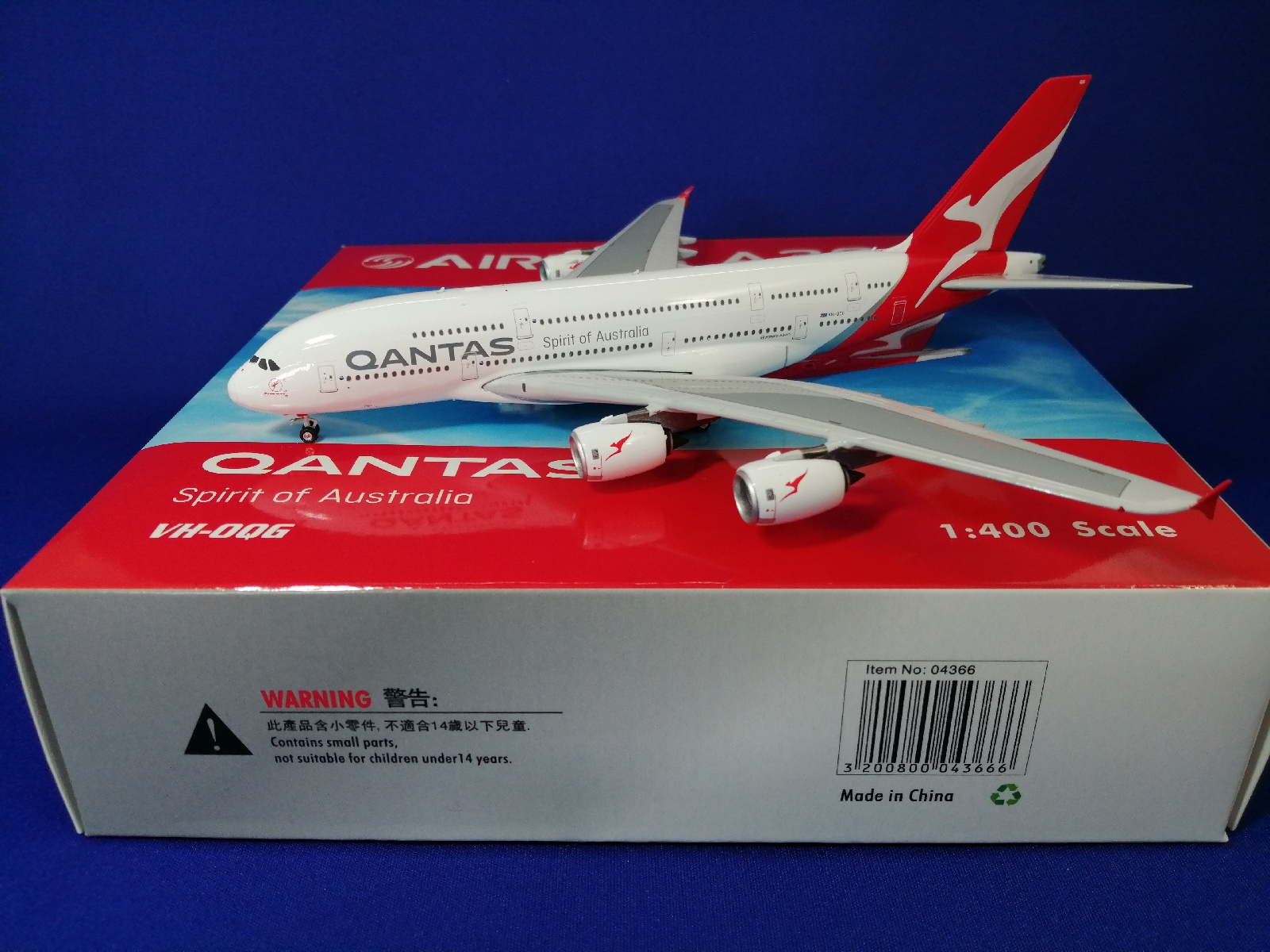04366 Phoenix Qantas / カンタス航空 A380 VH-OQG 1:400 完売しました