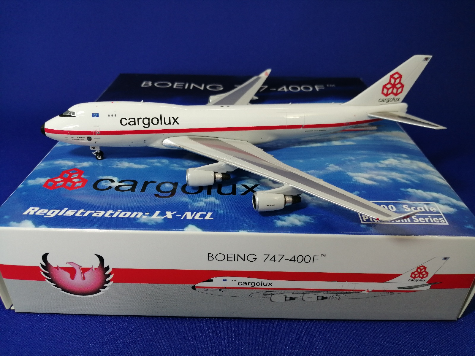 11637 Phoenix Cargolux / カーゴルックス航空 カーゴルクス B747-400F