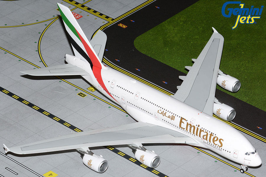 G2UAE1207 GEMINI 200 Emirates / エミレーツ航空 A380-800 A6-EVC 1