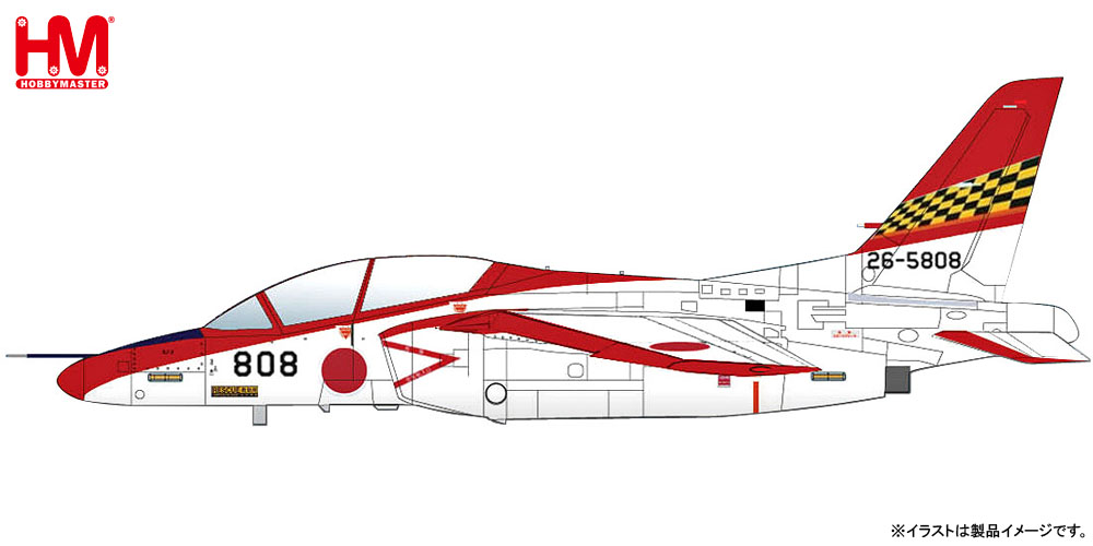 HA3904 HOBBY MASTER JASDF / 航空自衛隊 T-4 ﾚｯﾄﾞﾄﾞﾙﾌｨﾝ 第32教育飛行