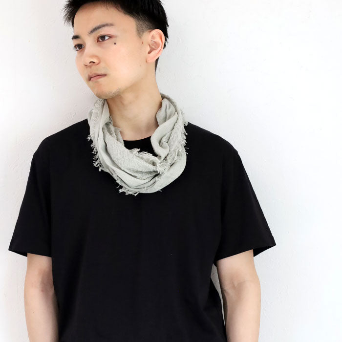 3色】kobooriza 工房織座 綿 100％ NECKABLE フレア スヌード