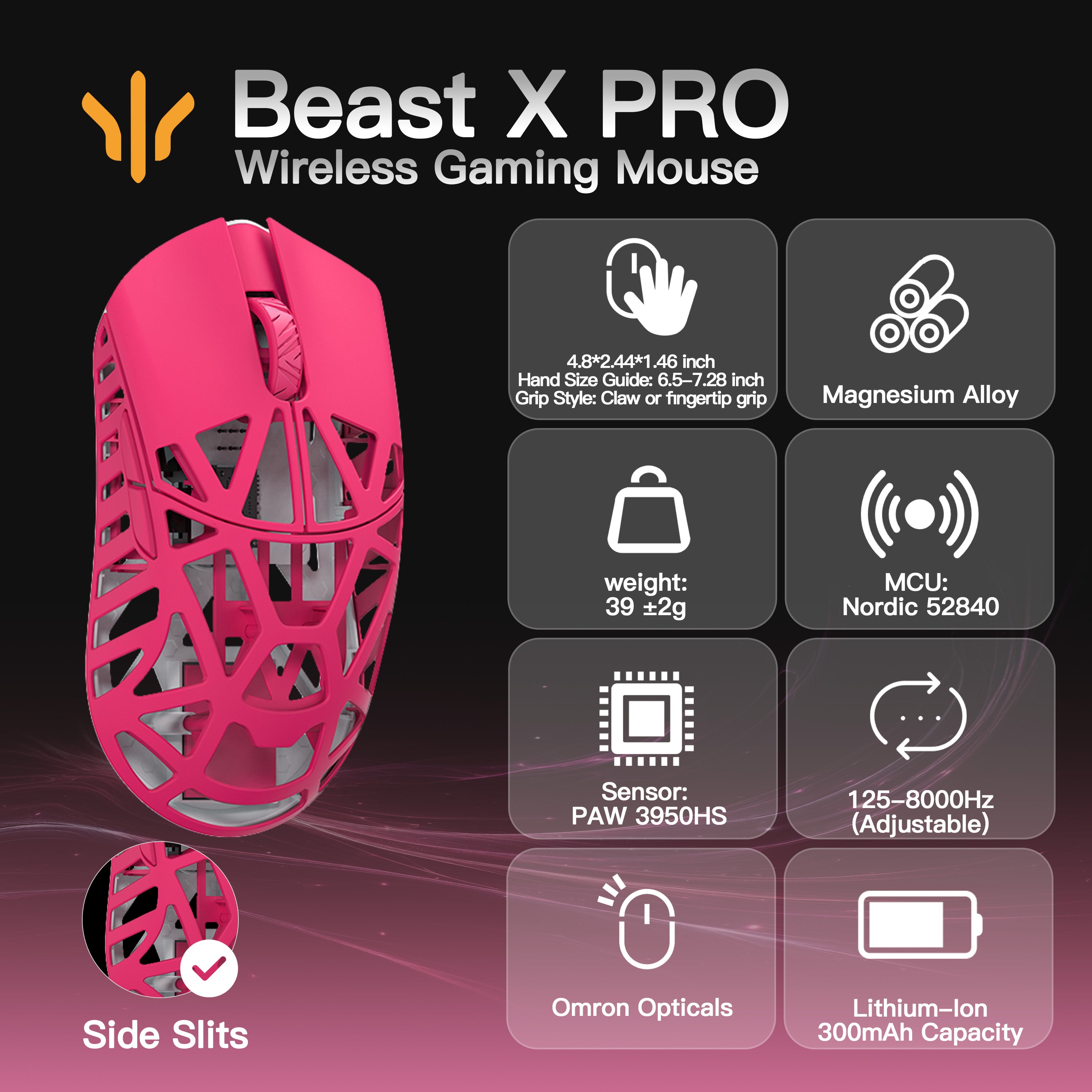 WLMOUSE Beast X Pro Gaming Mouse – CutiePCS