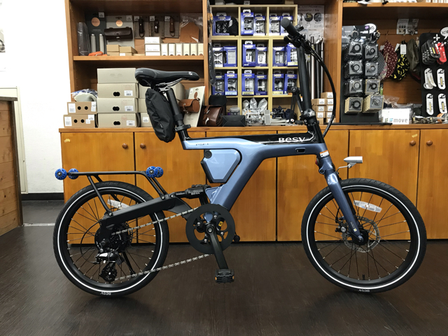 折りたたんで転がせるE-Bike BESV PSF1: サイクルハウスしぶや