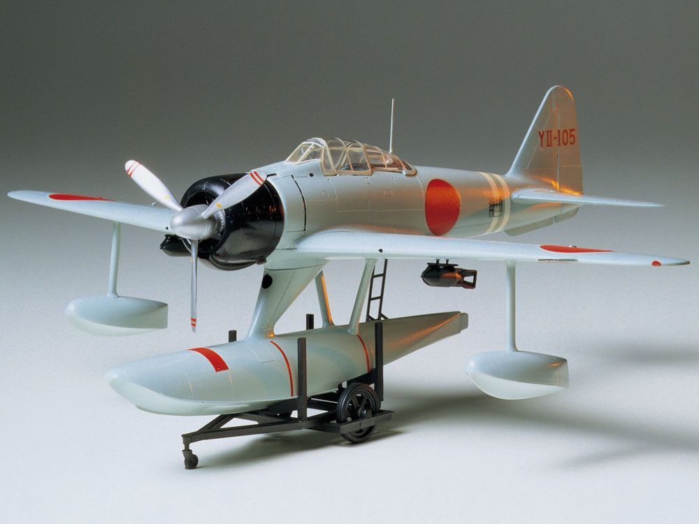 タミヤ 1/48 傑作機シリーズ 海軍二式水上戦闘機 | タミヤ