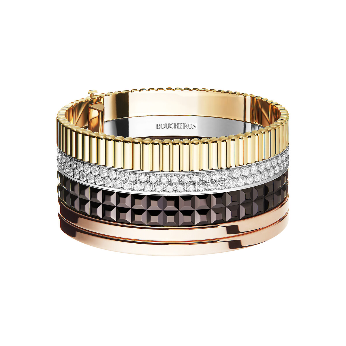Quatre Classique | XL Cuff Bracelet | Boucheron Japan EN