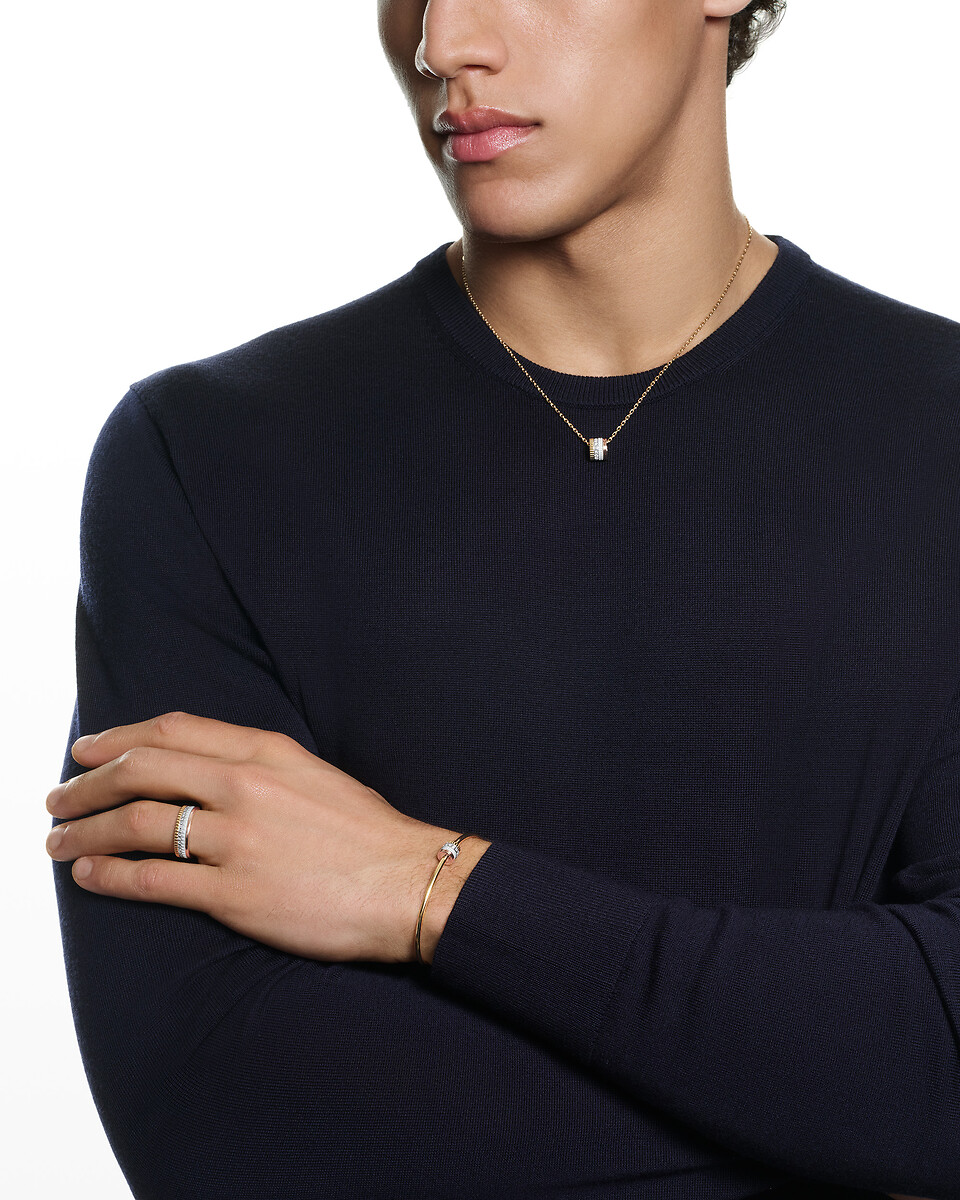 QUATRE WHITE EDITIONキャトル ホワイト 1モチーフ バングル | ブシュロン